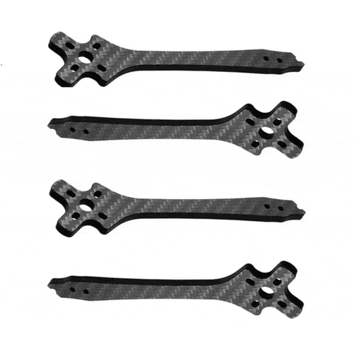 FLYFISH CARBON Frame Part RDQ Source One V4 5" 4mm Arms (4Pcs)