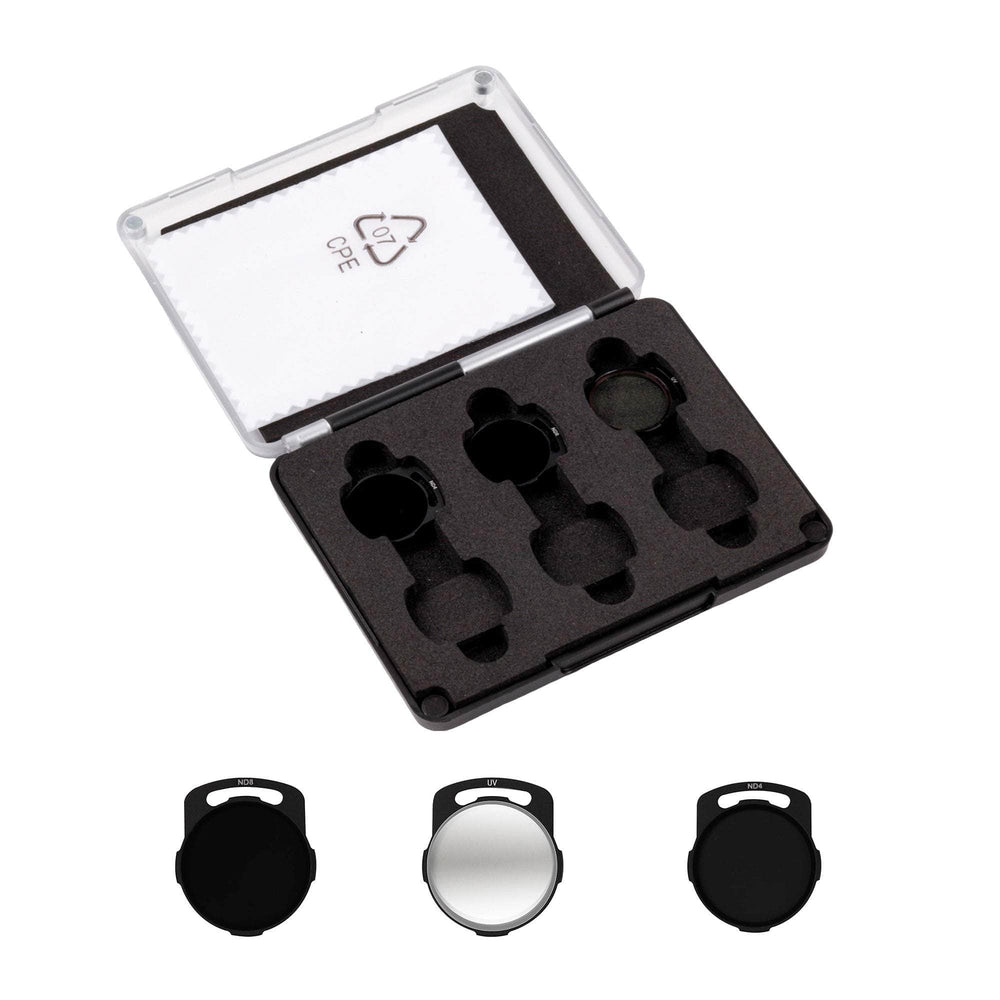 Flywoo DJI O3 Air Unit ND Filters Set (3pc) - ND4 + ND8 + UV