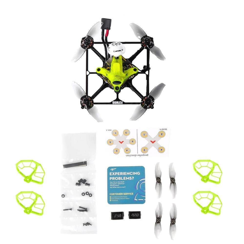 Flywoo BNF Firefly 2S Nano Baby 20 HD 2" Quad w/ Naked RunCam Link & RunCam Wasp - Choose Receiver