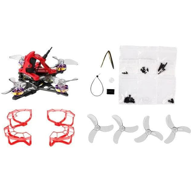 FLYWOO Quad Flywoo BNF Firefly DC16 Nano Baby HD V2.0 1S 1.6" Deadcat Micro Quad w/ HDZero Whoop Lite & Nano Lite Cam - ELRS 2.4 GHz