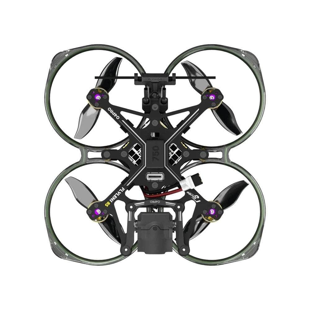 FLYWOO FPV Drones BNF & RTF Flywoo FlyLens 85 V1.3 LED Drone HD w/ DJI O4 Pro - 2S