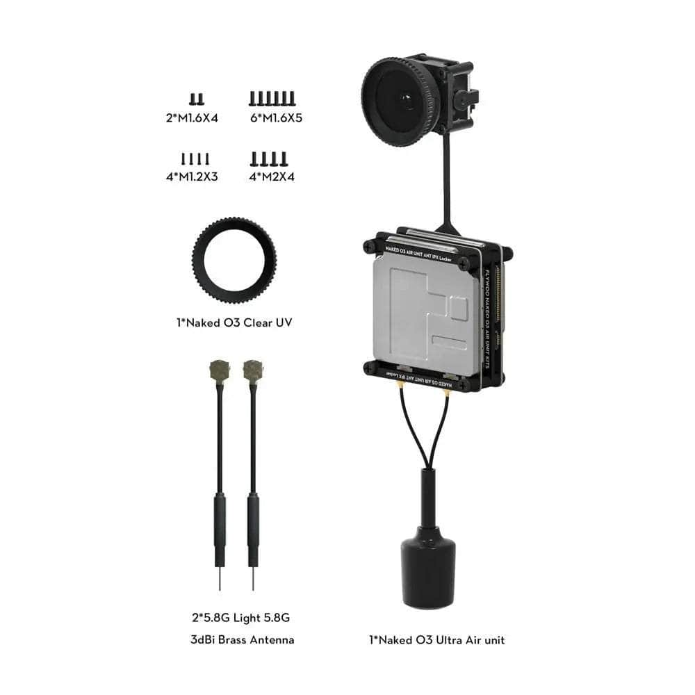 Flywoo Naked O3 Lite Air Unit (w/ Camera, VTX Module & Antennas)