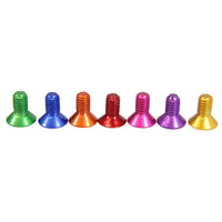 FPVELITE Hardware M3 7075 Aluminum Counter Sunk Hex Screw (20PCS) - Choose Your Color & Size