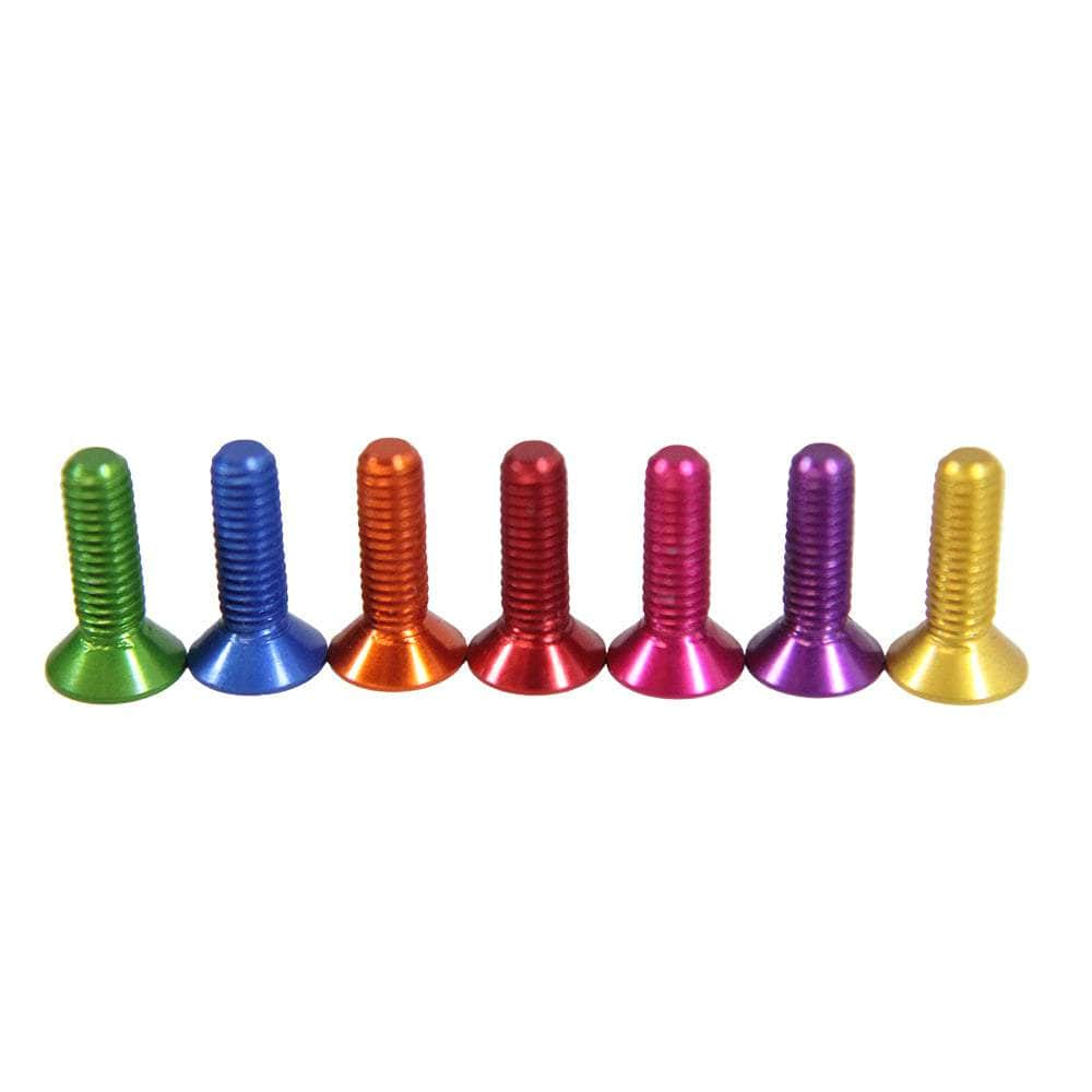 FPVELITE Hardware M3 7075 Aluminum Counter Sunk Hex Screw (20PCS) - Choose Your Color & Size