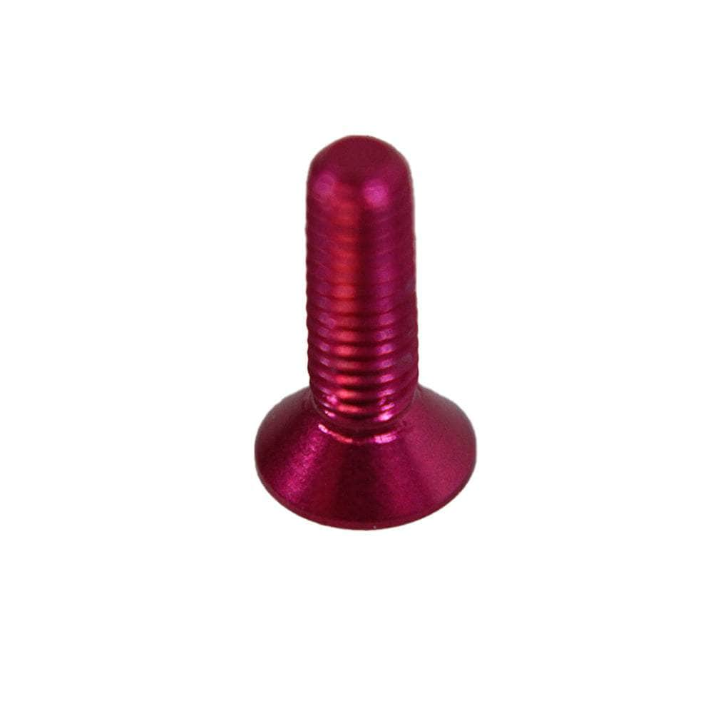 FPVELITE Hardware Pink / 10mm M3 7075 Aluminum Counter Sunk Hex Screw (20PCS) - Choose Your Color & Size