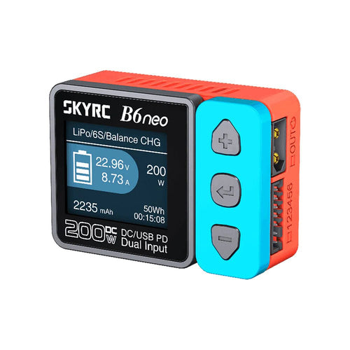 FPVELITE Charger SkyRC B6 Neo 200w 10A 1-6S DC Smart Charger XT60 - Choose Color