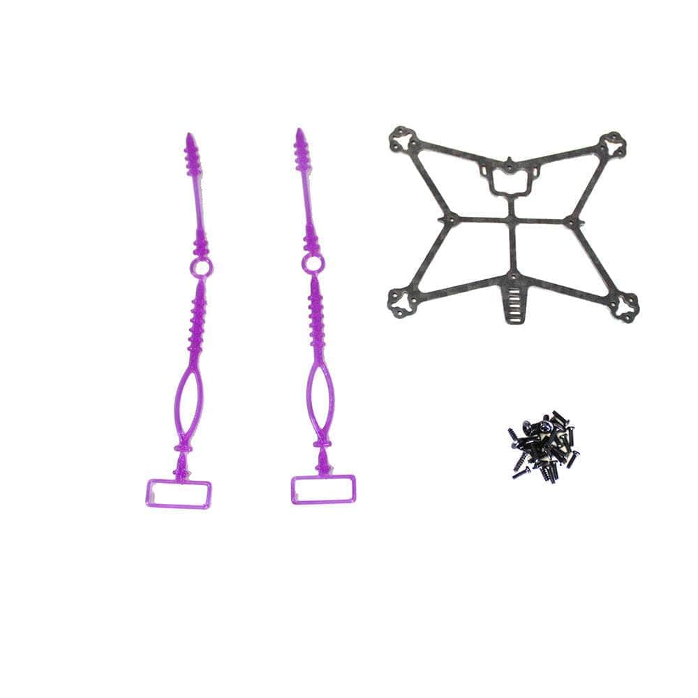 FRACTALENGINEERING Frame Fractal Engineering Fractal 75 Pro Max Micro/Whoop Frame Kit - Pro Lite Kit + BetaFPV Meteor75 Pro Cyan