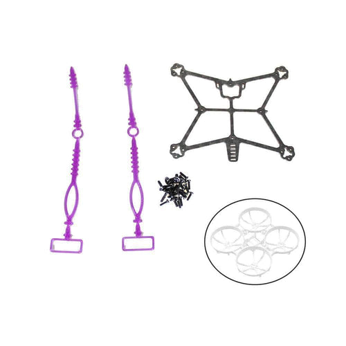 FRACTALENGINEERING Frame Fractal Engineering Fractal 75 Pro Max Micro/Whoop Frame Kit - Pro Lite Kit + BetaFPV Meteor75 Pro White