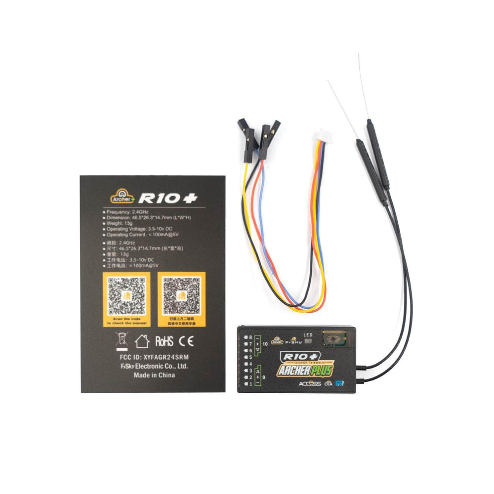 FRSKY RC RX FrSky ARCHER R10+ 2.4GHz Receiver