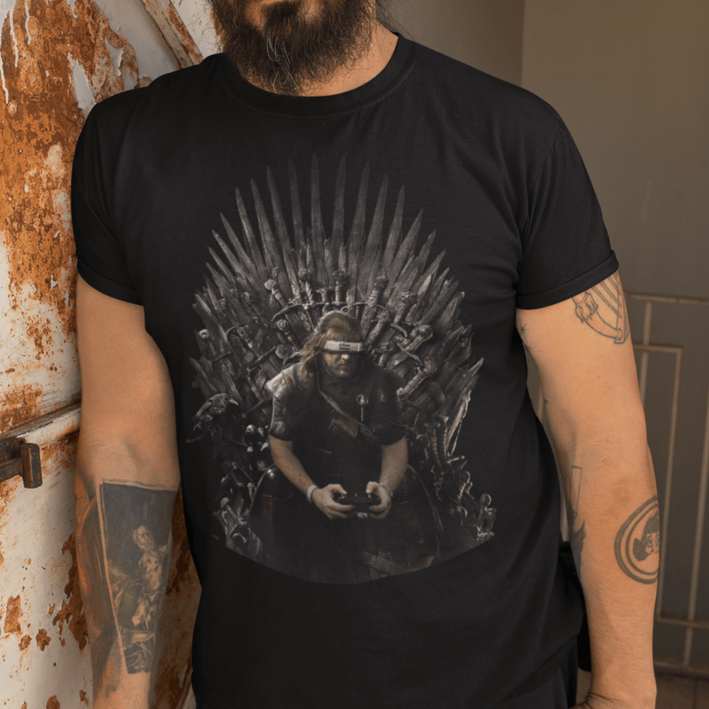 Game of Drones Premium Graphic Heavyweight Tee by WREKD Co.