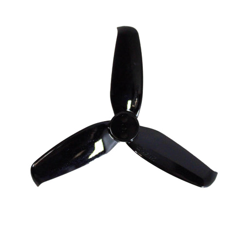 GEMFAN Prop Black Gemfan Flash 2540 Tri-Blade 2.5" Prop (1.5mm Shaft) 8 Pack - Choose Your Color