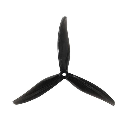 GEMFAN Prop Midnight Black Gemfan Hurricane 7043 Durable Tri-Blade 7" Prop 4 Pack - Choose Your color