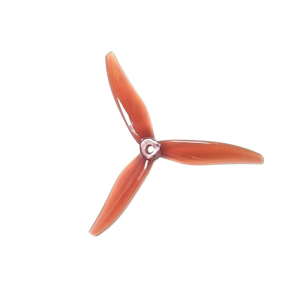 GEMFAN Prop Litchi Red Gemfan MCK ReV3 51366-3 Durable Tri-Blade 5" Prop 4 Pack - Choose Your Color