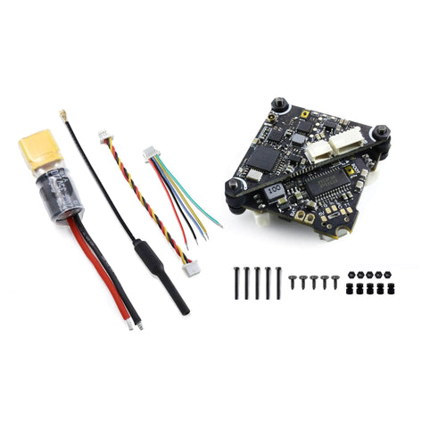 GEPRC AIO FC GEPRC Stable F4 2-4S AIO Whoop/Toothpick Flight Controller (w/ 12A 8Bit 4in1 ESC & 200mW U.FL VTX)