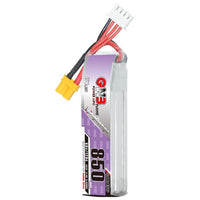 GNB Battery Gaoneng GNB 11.4V 3S 850mAh 60C LiHV Micro Battery (Long Type) - XT30