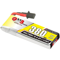 GNB Battery Gaoneng GNB 3.8V 1S 380mAh 90C LiHV Whoop/Micro Battery w/ Cabled - A30