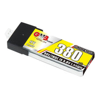 GNB Battery Gaoneng GNB 3.8V 1S 380mAh 90C LiHV Whoop/Micro Battery w/ Plastic Head - PH2.0