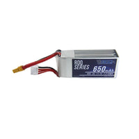 GNB Battery RDQ Series 11.1V 3S 650mAh 80C LiPo Micro Battery (Square Type) - XT30