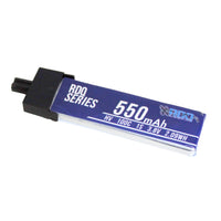 GNB Battery RDQ Series 3.8V 1S 550mAh 100C LiHV Whoop/Micro Battery - Plastic Head GNB27