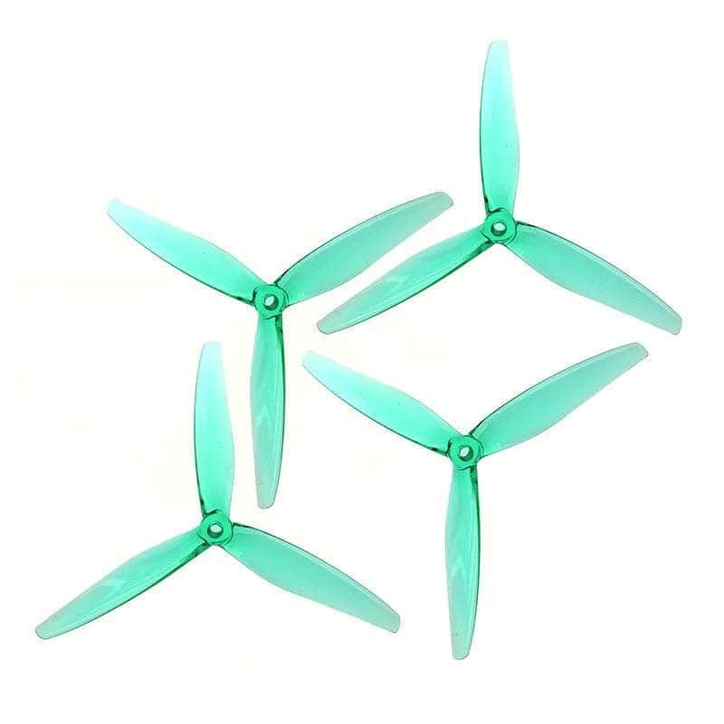 Gemfan Hurricane 6045 Durable Tri-Blade 6″ Prop 4 Pack – Choose Your Color