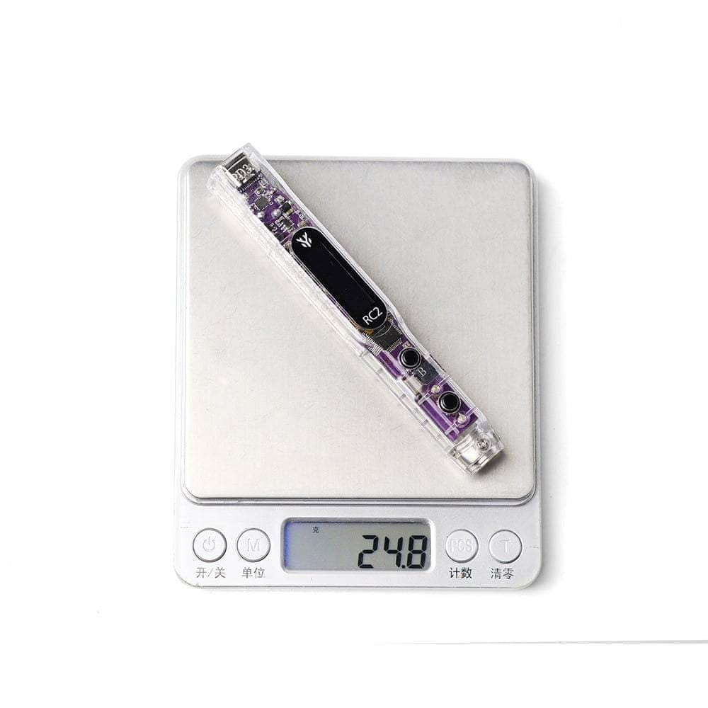 HGLRC Tool HGLRC RC2 Smart Soldering Iron - Transparent Case & Purple PCB