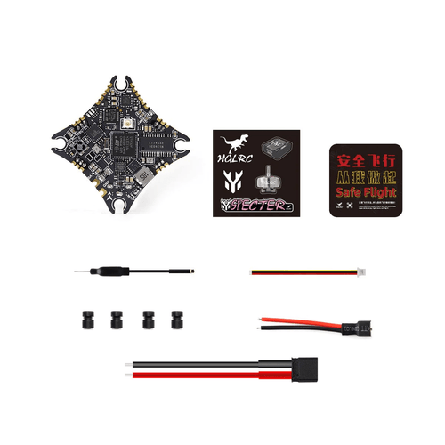 HGLRC AIO FC HGLRC Specter F411 1-2S AIO Whoop/Toothpick Flight Controller (w/ 10A 8Bit 4in1 ESC & 400mW VTX) - ELRS 2.4GHz (SPI)