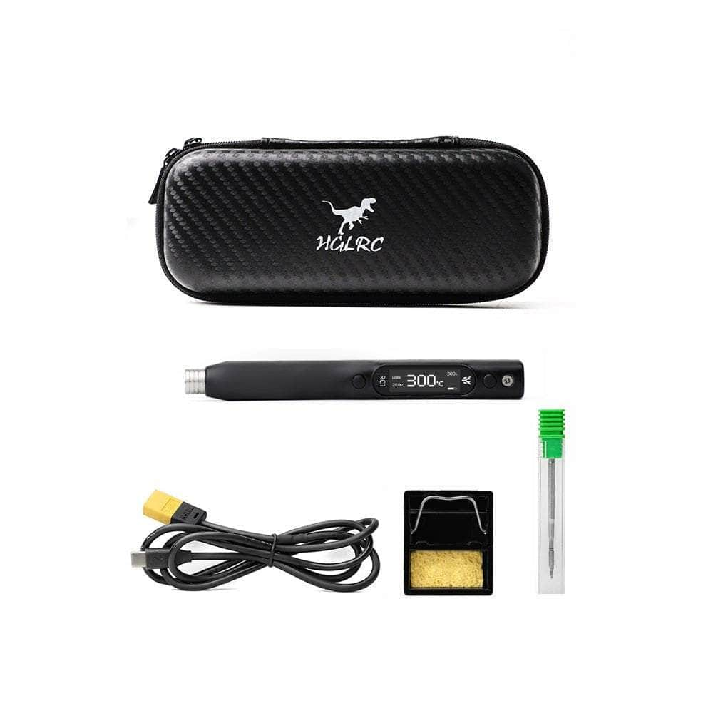 HGLRC RC1 Smart Soldering Iron - Black Shell