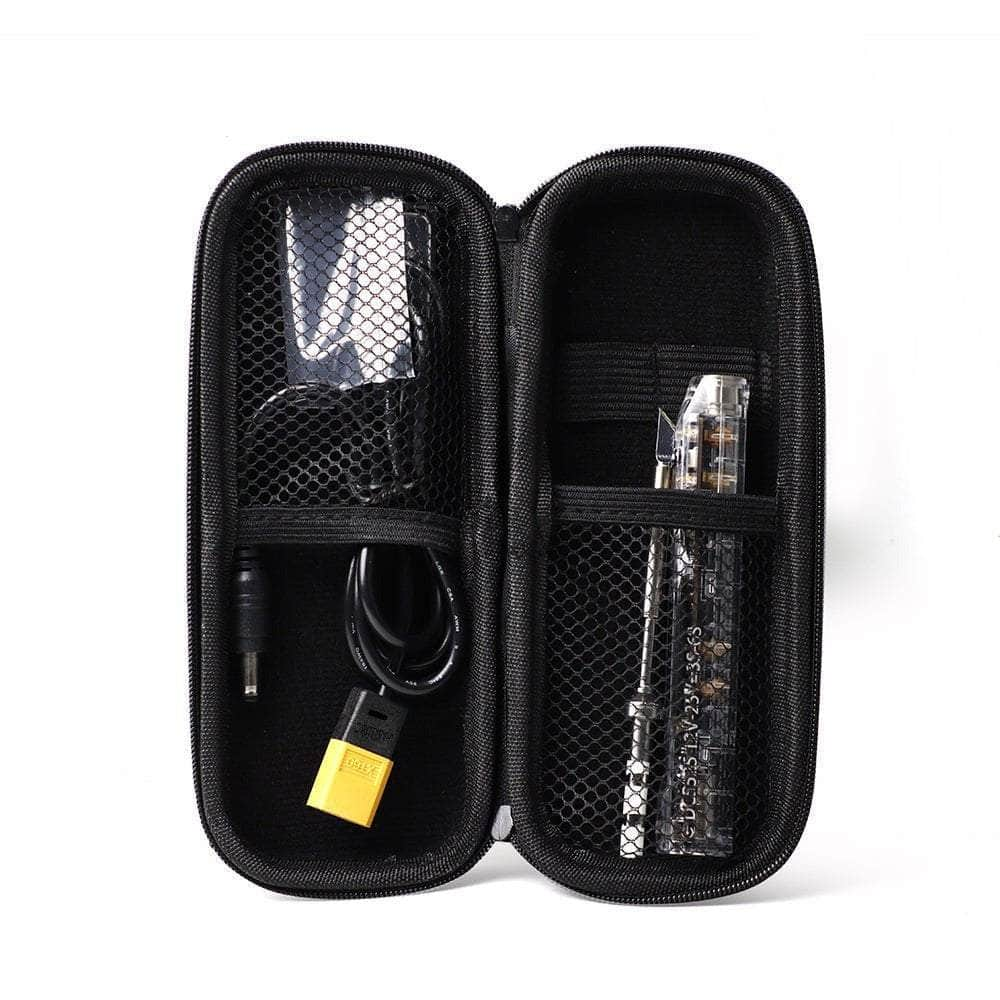 HGLRC RC2 Smart Soldering Iron - Transparent Case & Purple PCB