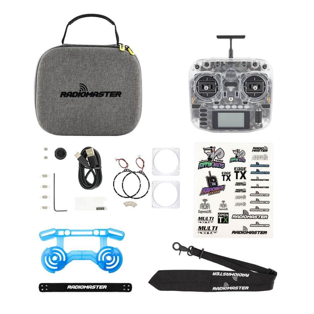 HOBBYPORTER RC TX ELRS RadioMaster Boxer EdgeTX RC Transmitter - ELRS 2.4GHz - Transparent