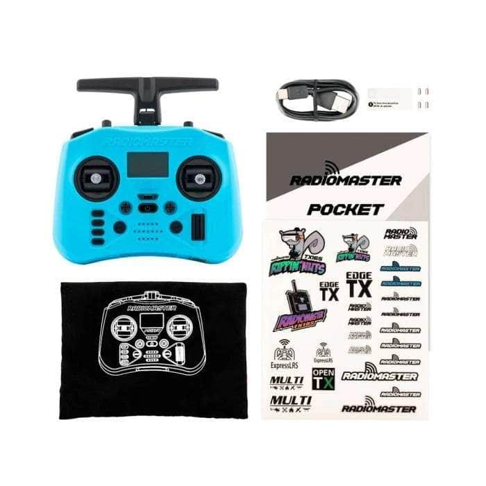 HOBBYPORTER RC TX RadioMaster Pocket Crush RC Transmitter - ELRS 2.4GHz - Choose Your Color