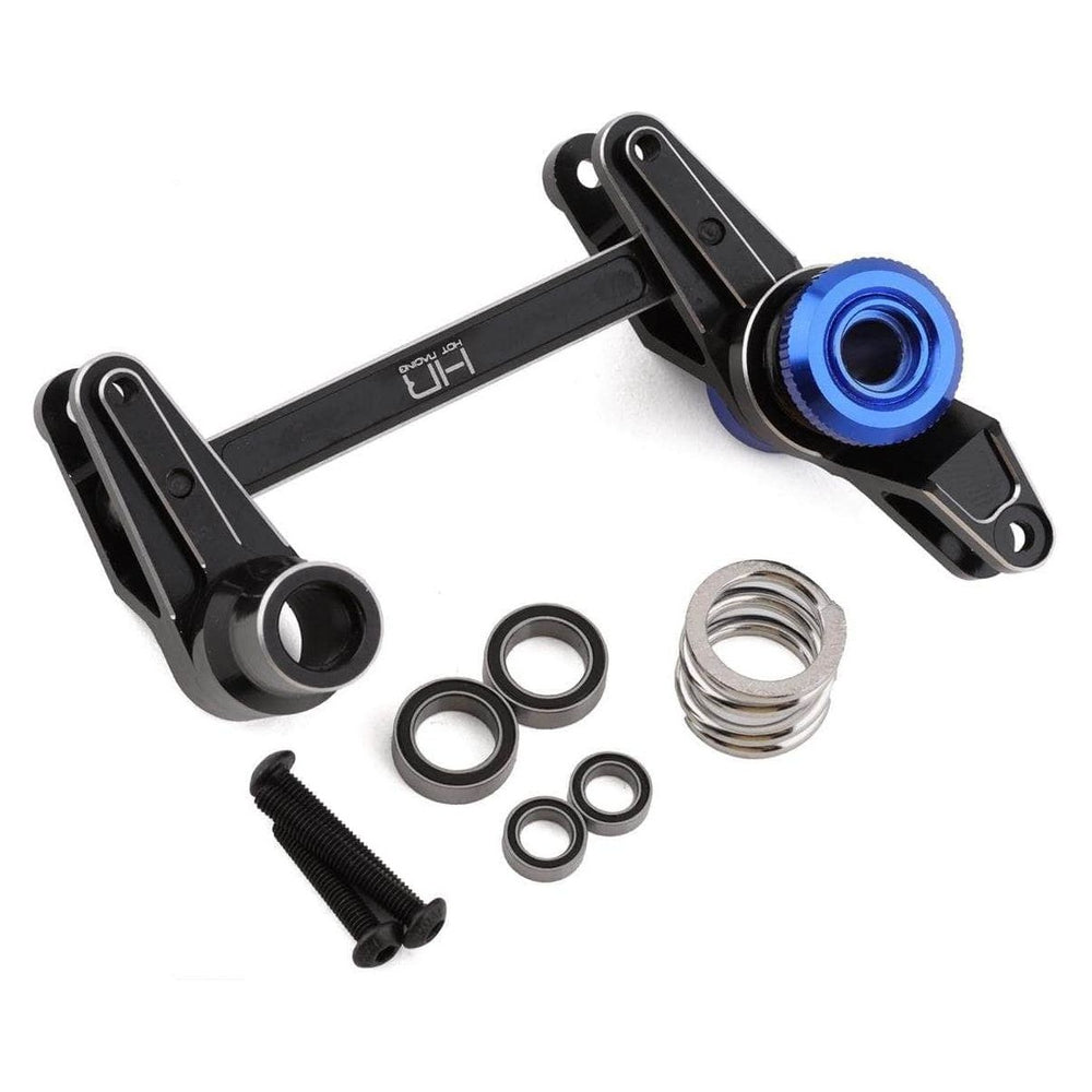 HRAMXX48M01, Hot Racing Traxxas Maxx Aluminum Servo Saver Steering Bellcrank Set