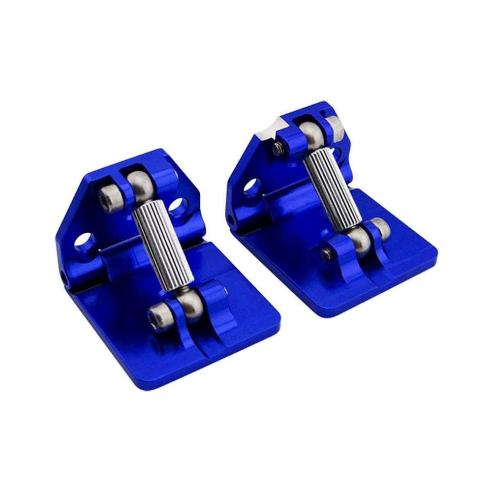 HRASPN311AR06, Hot Racing Traxxas Spartan Aluminum Adjustable Trim Tab Set (Blue)