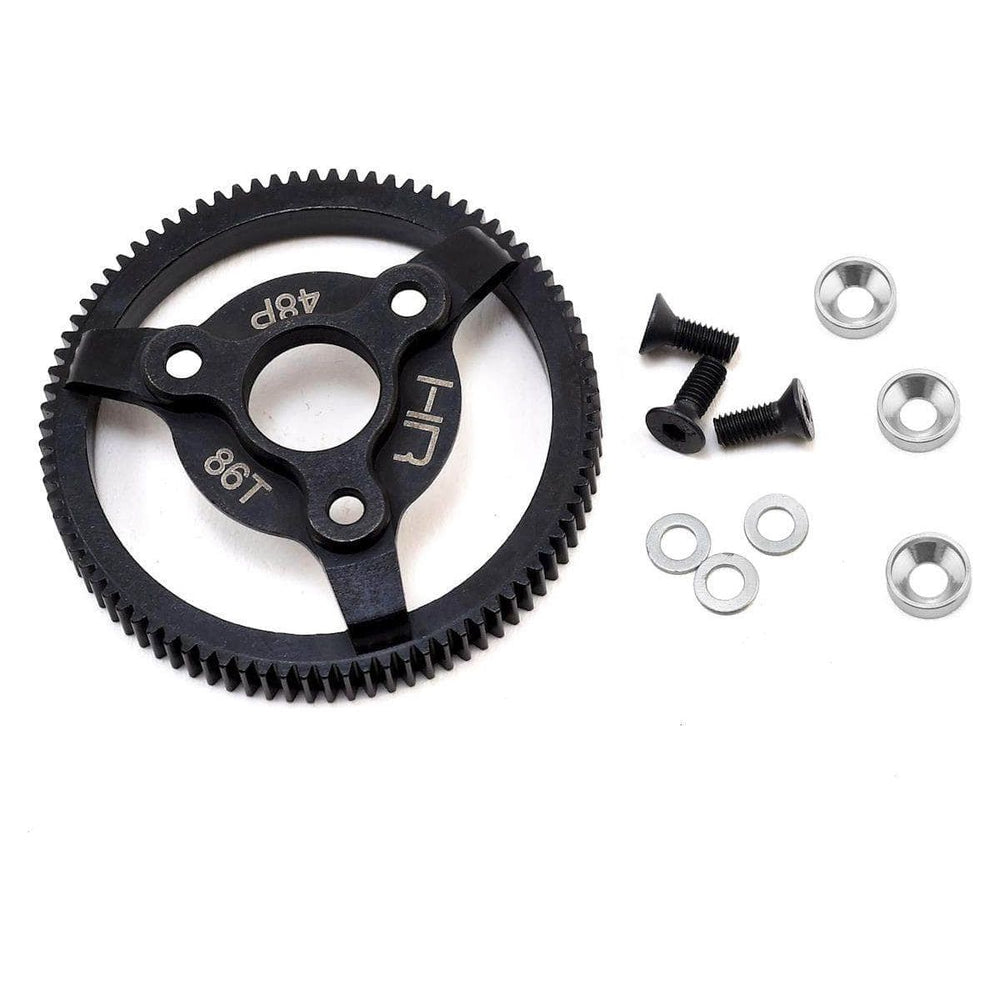 HRASTE886, Hot Racing Traxxas 48P Hardened Steel Spur Gear (86T)