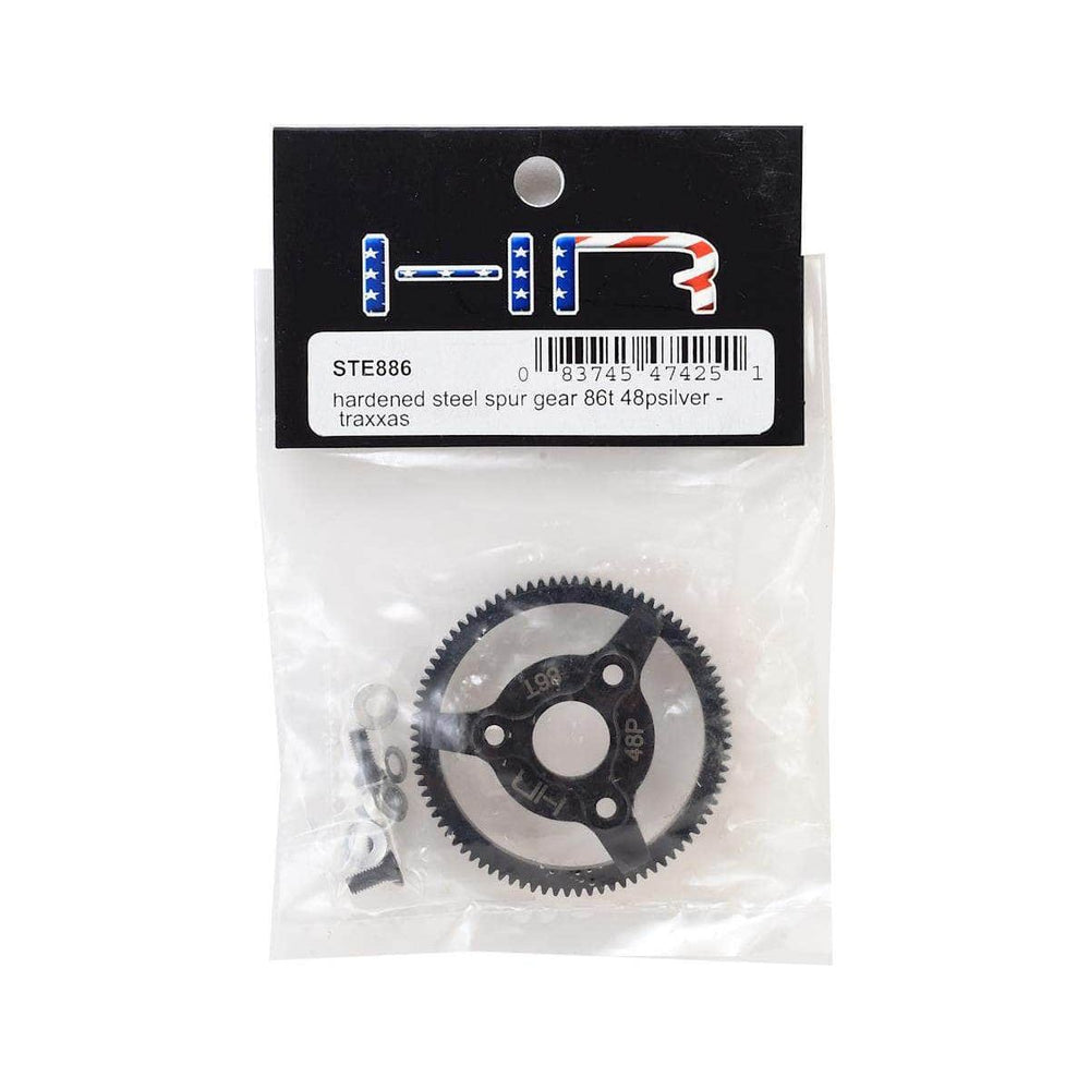 HRASTE886, Hot Racing Traxxas 48P Hardened Steel Spur Gear (86T)