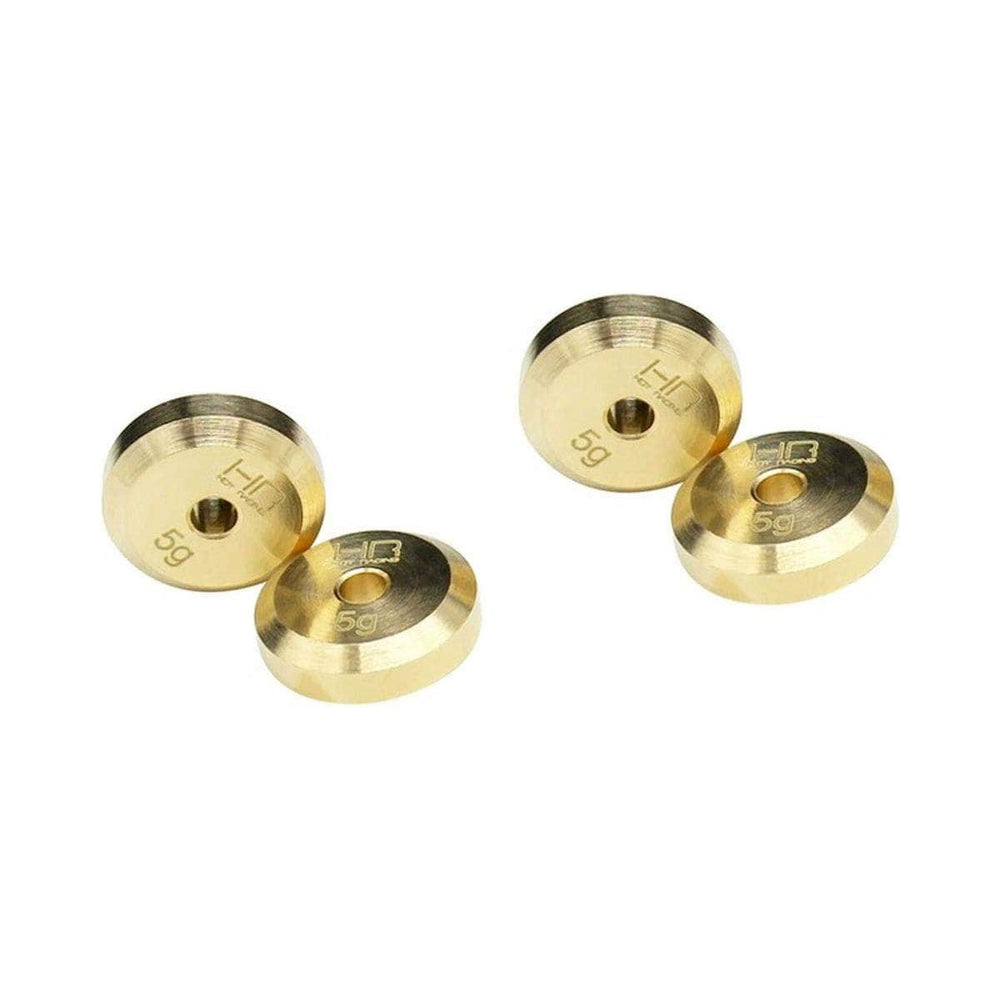 HRASXTF2604H, Hot Racing Axial SCX24 Brass Axle Weight (Use w/HRASXTF39W04)