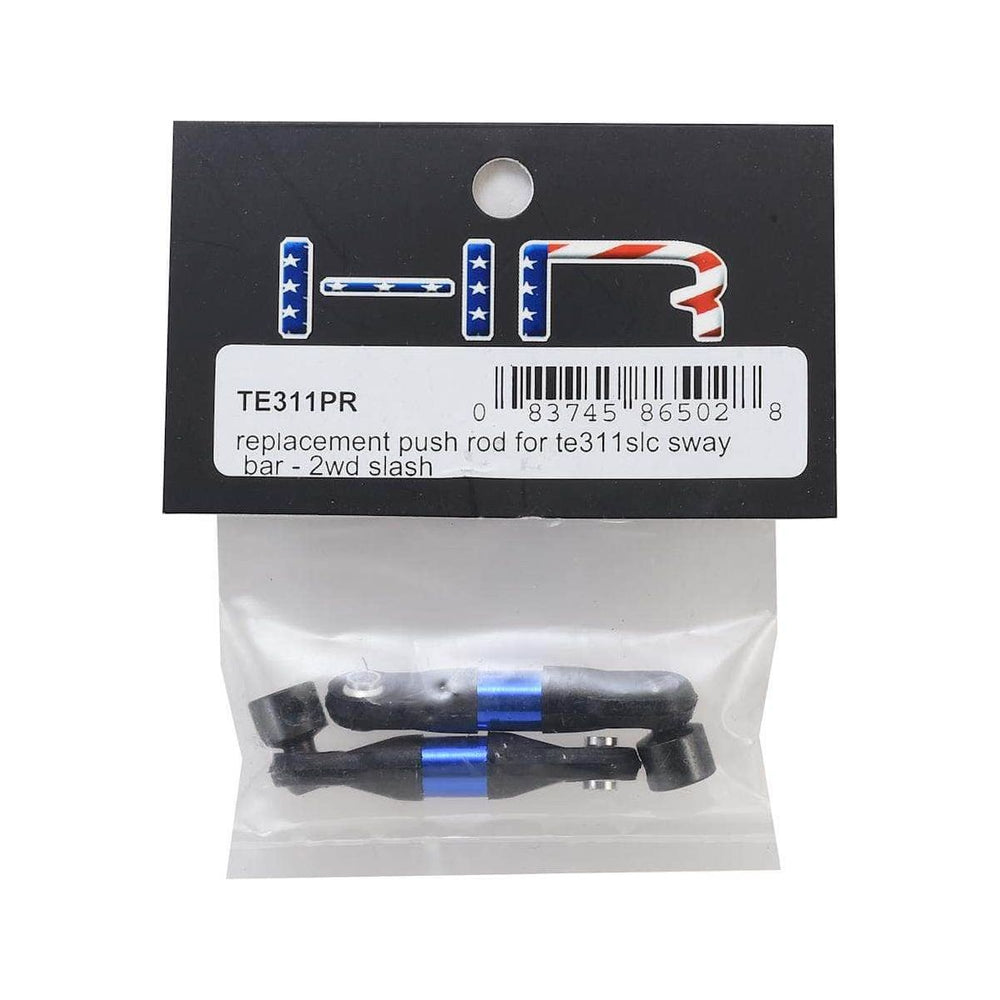 HRATE311PR, Hot Racing Traxxas Slash Sway Bar Push Rod (Blue) (2)