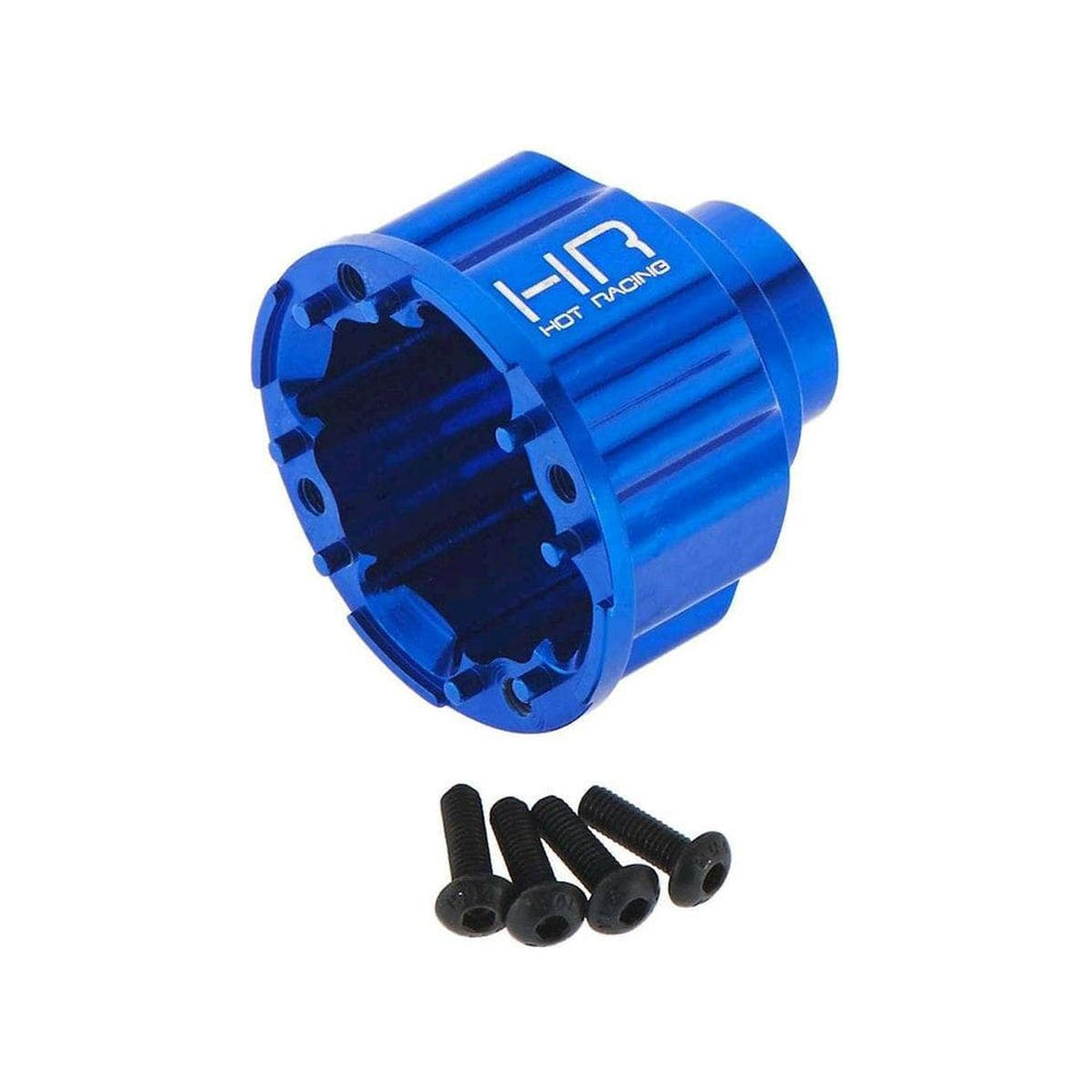 HRAXMX11X06, Hot Racing Traxxas X-Maxx Aluminum Differential Cup (Blue)