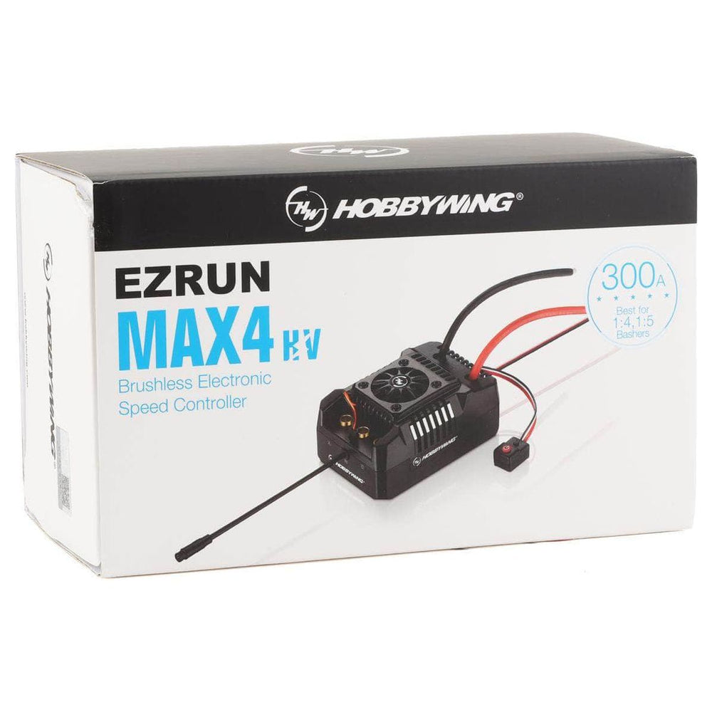 HWI30104002, Hobbywing EZRun Max4 HV 1/5 Scale Sensored Brushless ESC