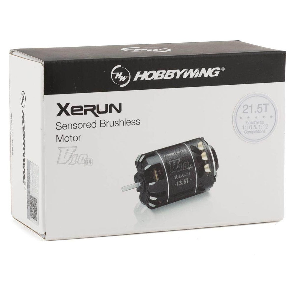 HWA30401142, Hobbywing Xerun V10 G4 Competition Stock Brushless Motor (21.5T)