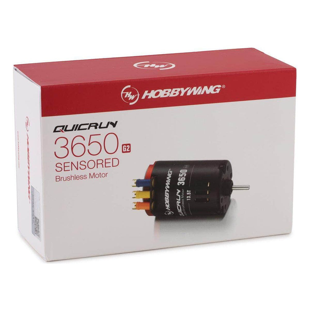 HWA30404307, Hobbywing Quicrun 3650 G2 Sensored Brushless Motor (21.5T)