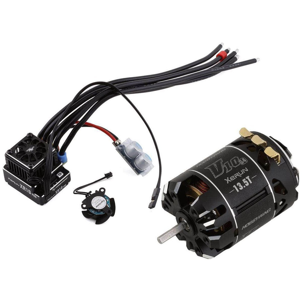 HWA38020334, Hobbywing XR10 Pro G2S Sensored Brushless ESC/V10 G4 Motor Combo (13.5T)