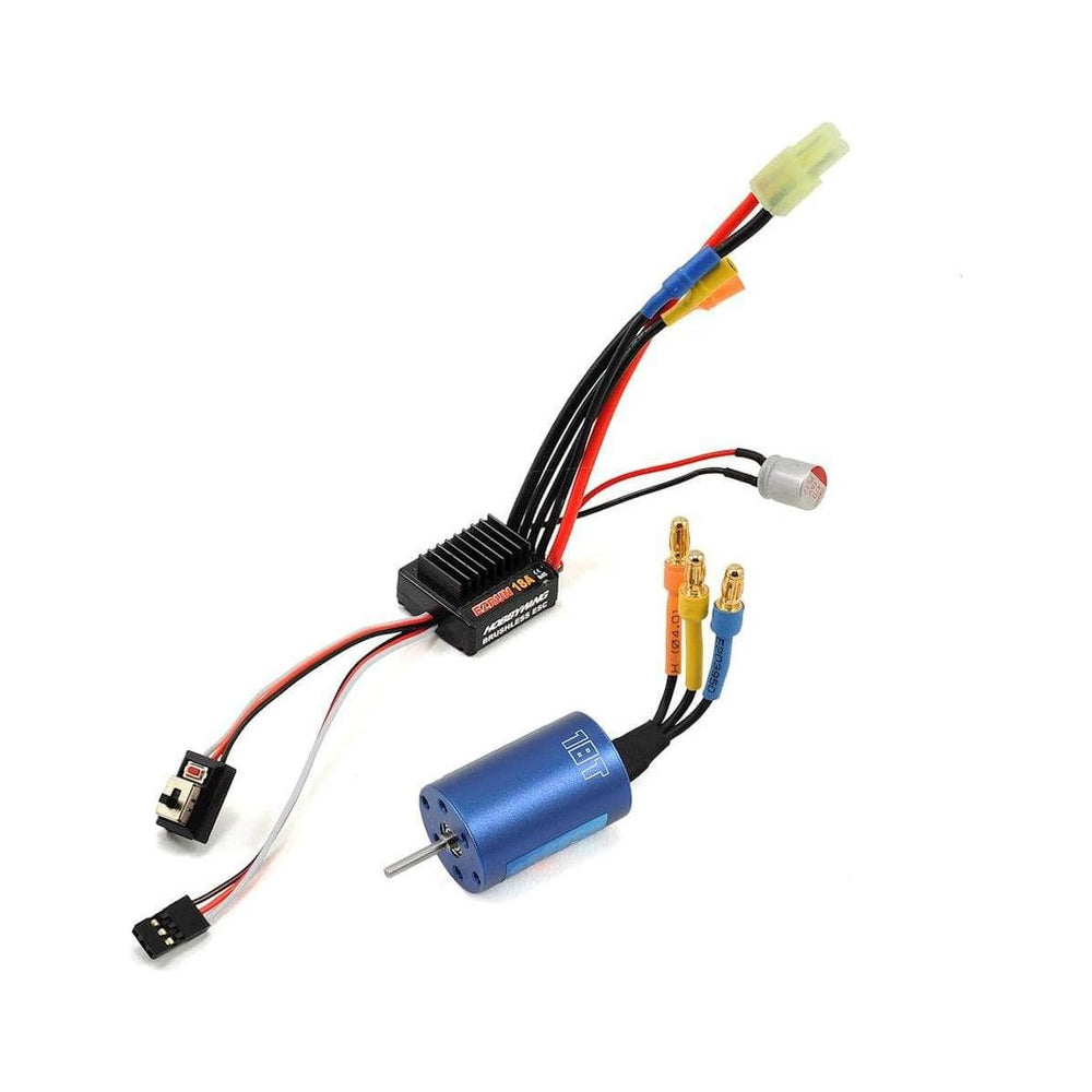 HWA81030010, Hobbywing EZRun 18A Sensorless Brushless ESC/Motor Combo (18.0T/5200kV) w/Program Box