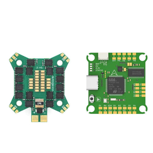 IFLIGHT Stack iFlight Blitz F7 V1.2 2-6S 30x30 Stack/Combo (F7 FC/ E55 32Bit 55A 4in1 ESC)