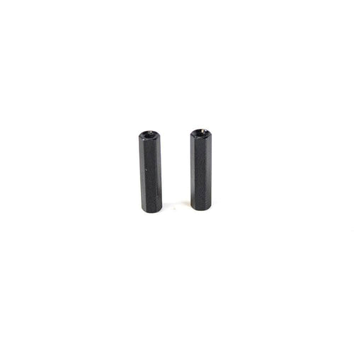 IMPULSERC Frame Part ImpulseRC Micro Apex Replacement Standoff M2.5 Aluminum Hex 4.5mm x 20mm (2pc) - Black