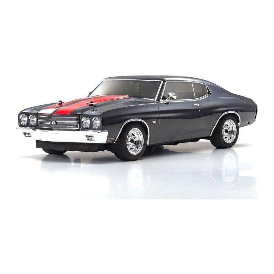 KYO34416T2, 1/10 EP Fazer Mk2 1970 Chevy Chevelle SS 454 LS6, Tuxedo Black - RTR