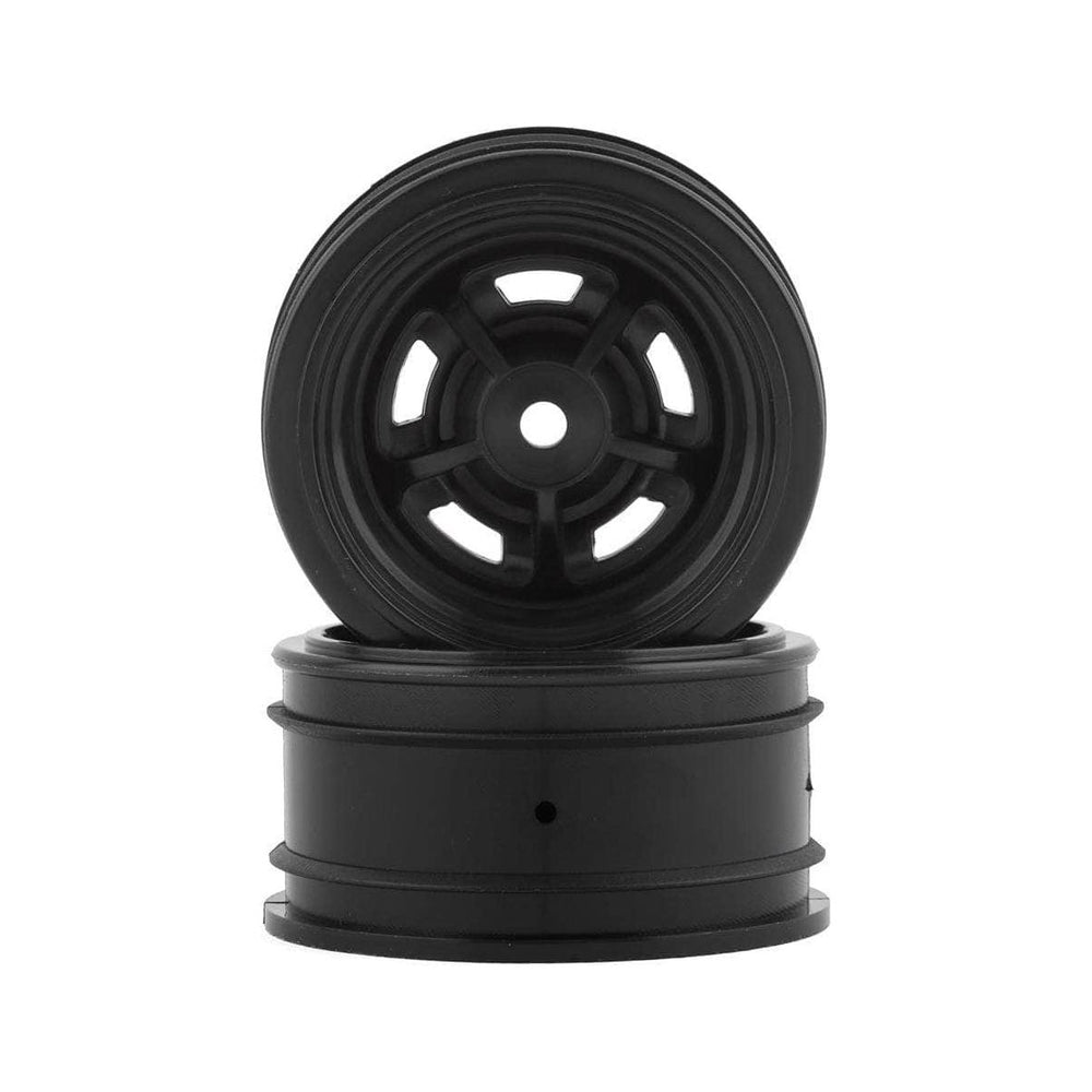 KYOFAH703BK, Kyosho Fazer Rostyle Sedan Wheels (Black) (2)