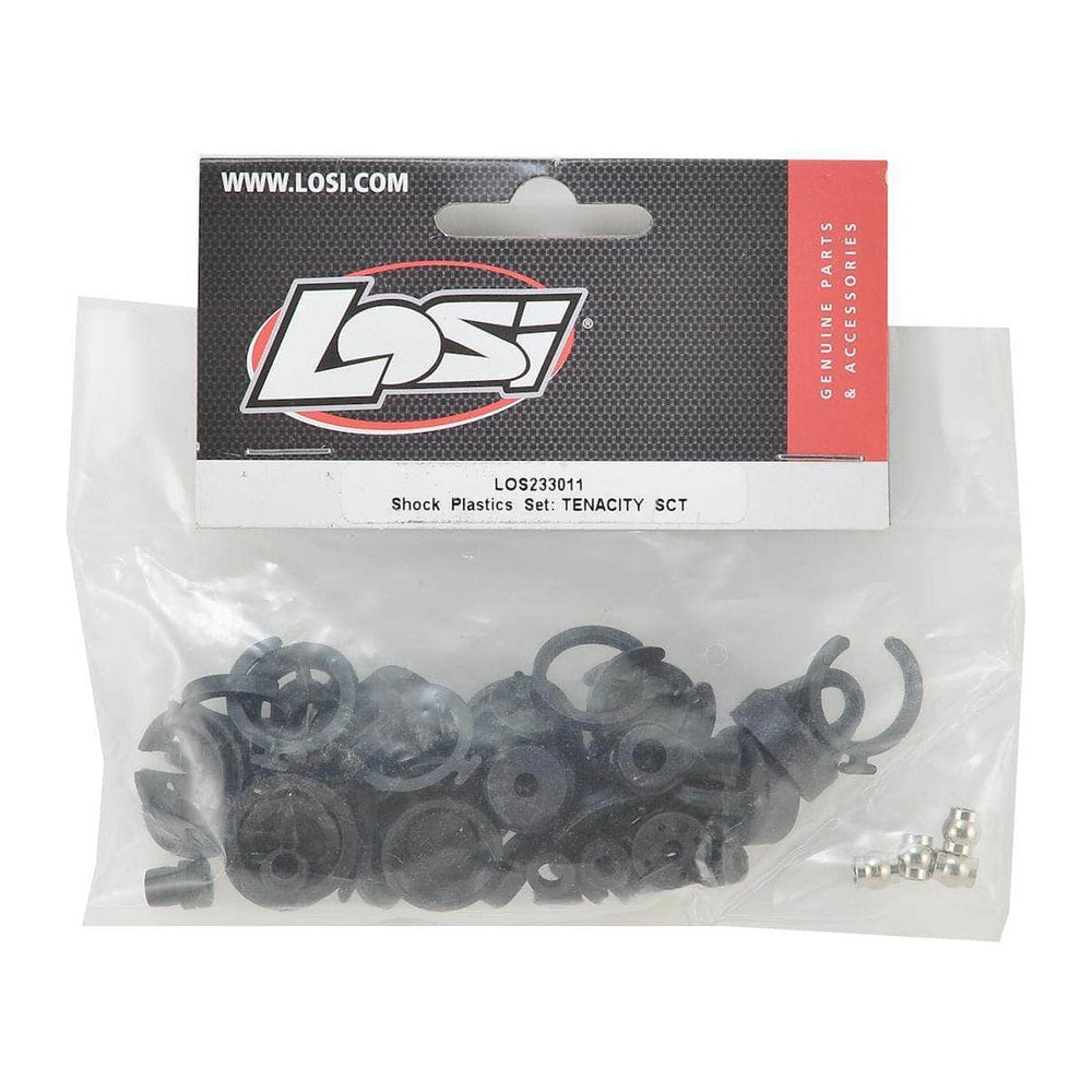 LOS233011, Losi Tenacity SCT Shock Plastics Set