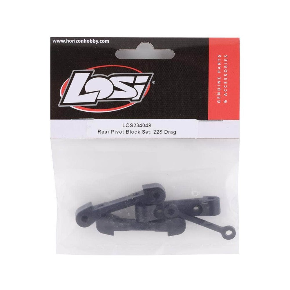 LOS234048, Losi 22S Drag Rear Pivot Block Set