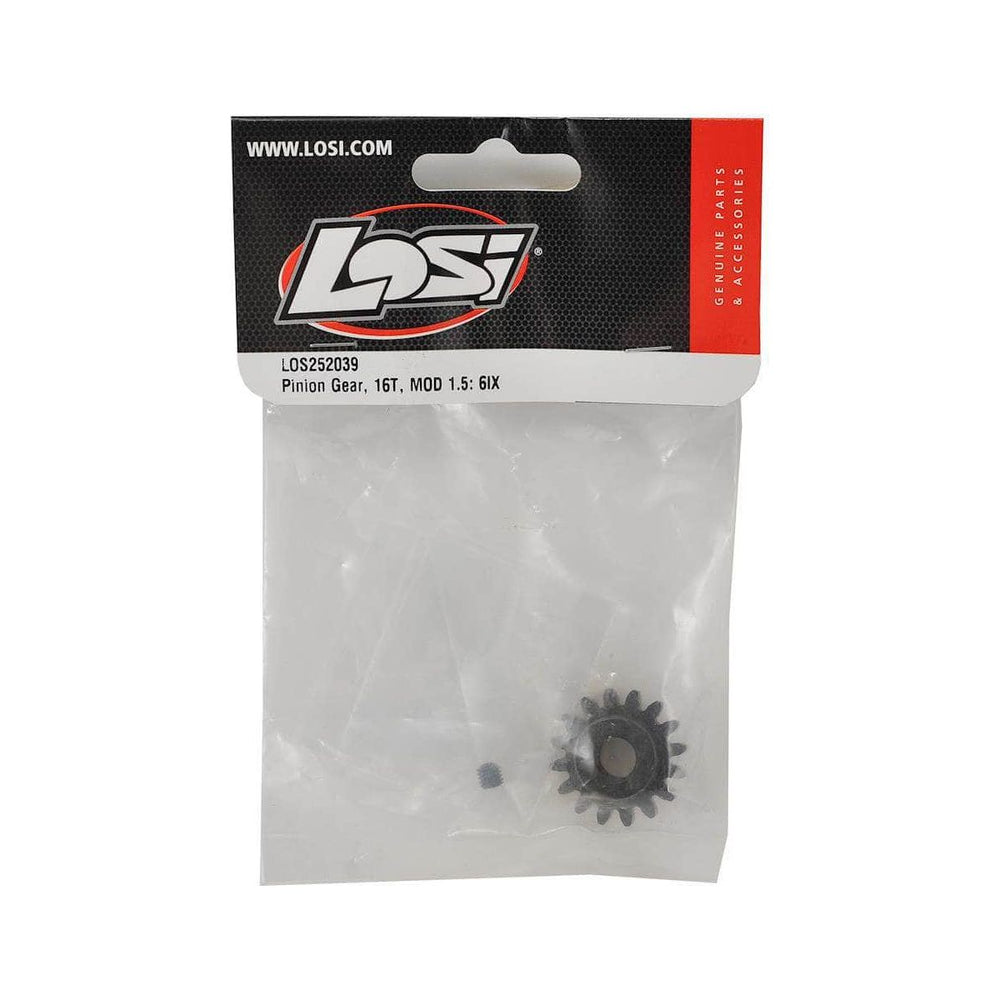 LOS252039, Losi 8mm Bore Mod 1.5 Pinion Gear (16T)