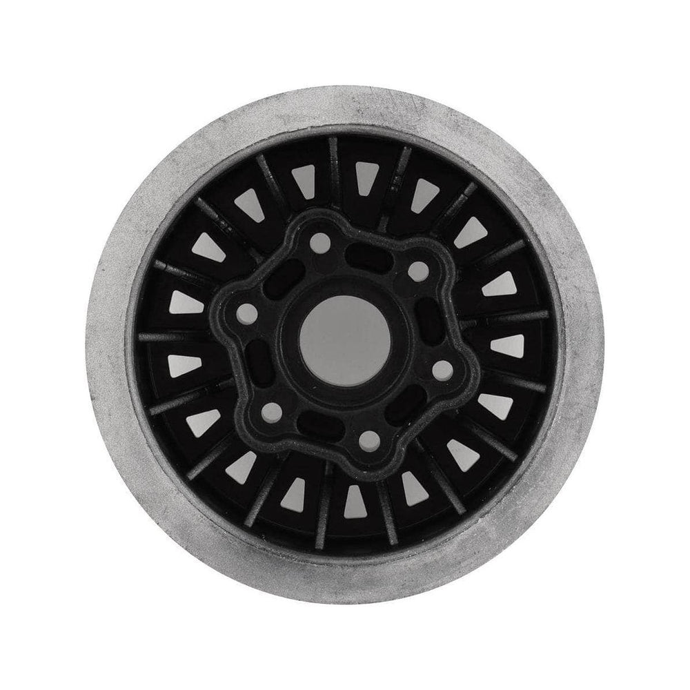 LOS44005, Losi LMT Mega D&D Wheels (2) (Chrome)